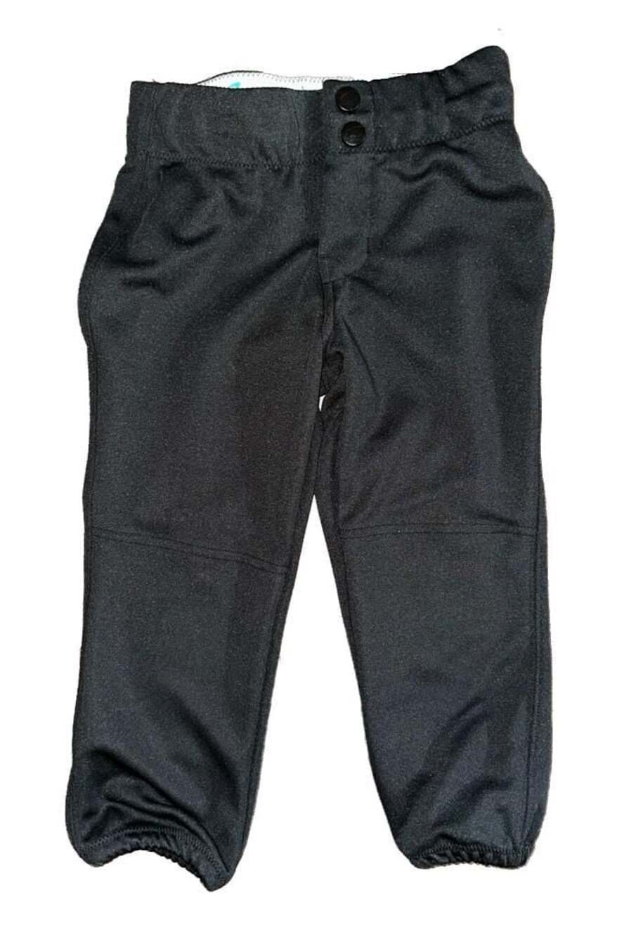 Champro Girls' Softball Knicker-Style Pants, Black,‎ Size Small